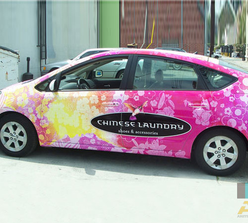 Chinese Laundry Services Car Wrap