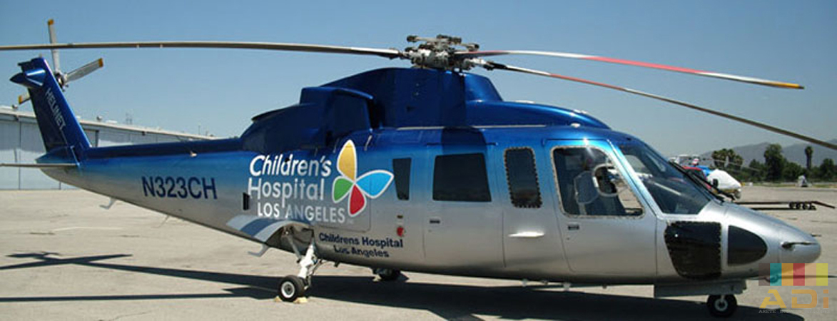 Childrens Hospital Helicopter Specialty Wrap